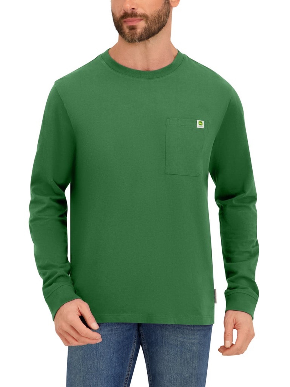 Long sleeve men’s John Deere Top, cotton, NWT